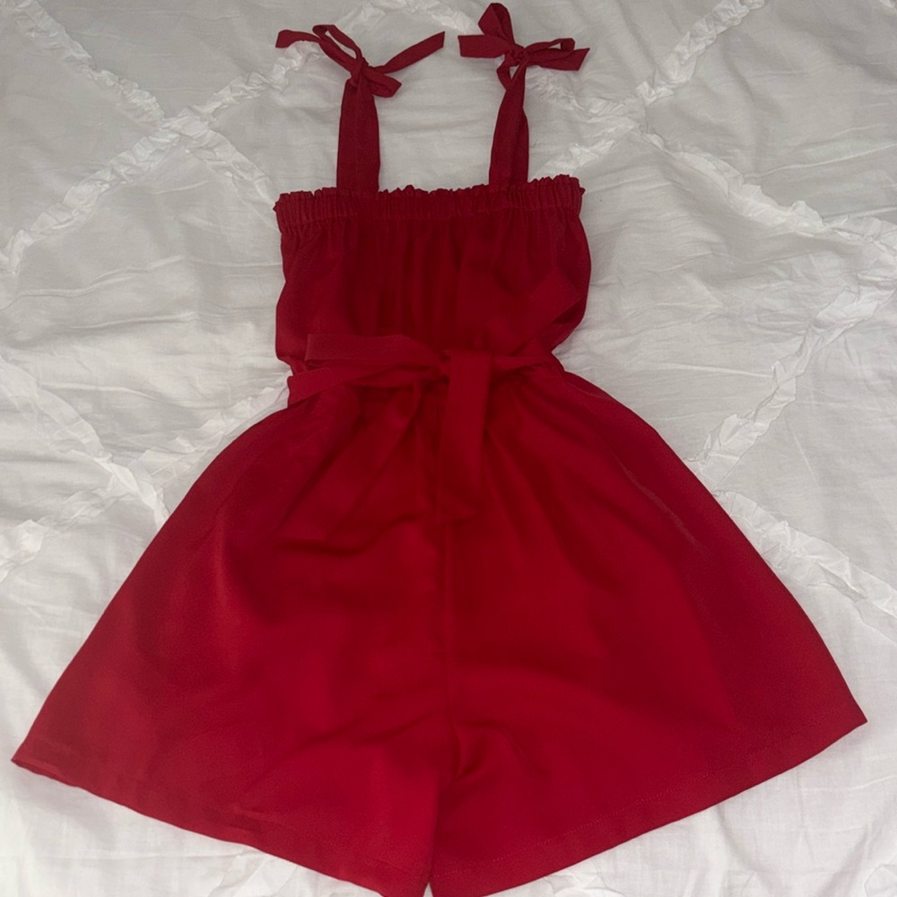 Cupshe Red Women’s Romper
